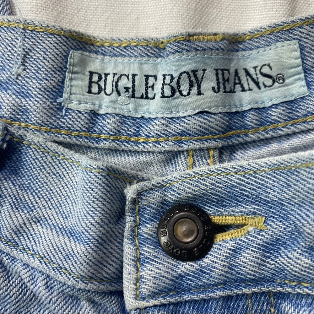 Bugle Boy Vintage Relaxed Fit
Tapered Jeans Tag Sz‎ 32X32 Actual
31X27 - Picture 12 of 14